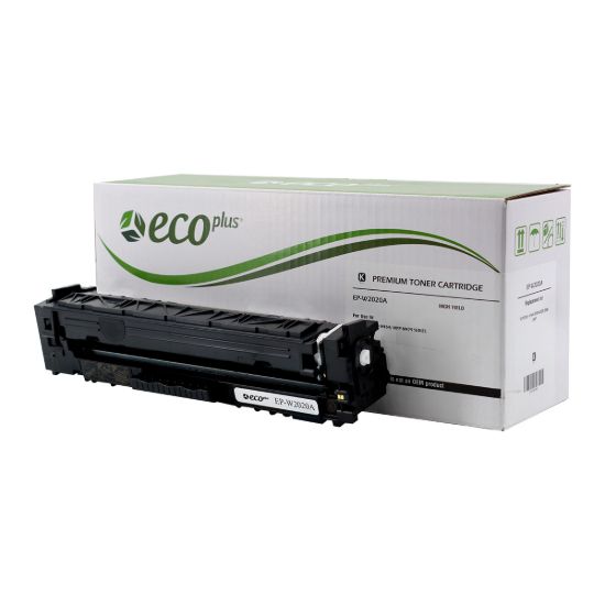 Picture of EcoPlus Reman W2020A (HP 414A) Black Toner Cartridge (2400 Yield)