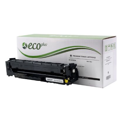 Picture of EcoPlus Reman W2022A (HP 414A) Yellow Toner Cartridge (2100 Yield)